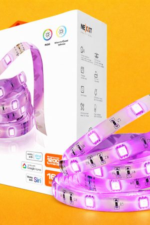 kit de cinta led smart wifi nexxt rgb 5 metros